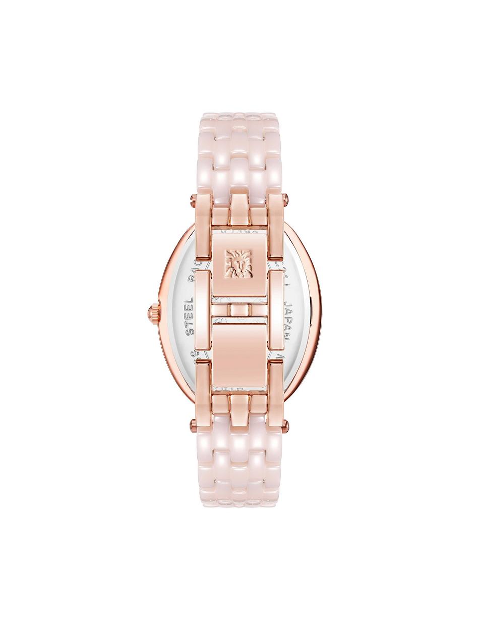 Céramique Anne Klein Oval Bracelet Watch   | CWQ-1964016